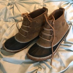Sorel waterproof ankle boots